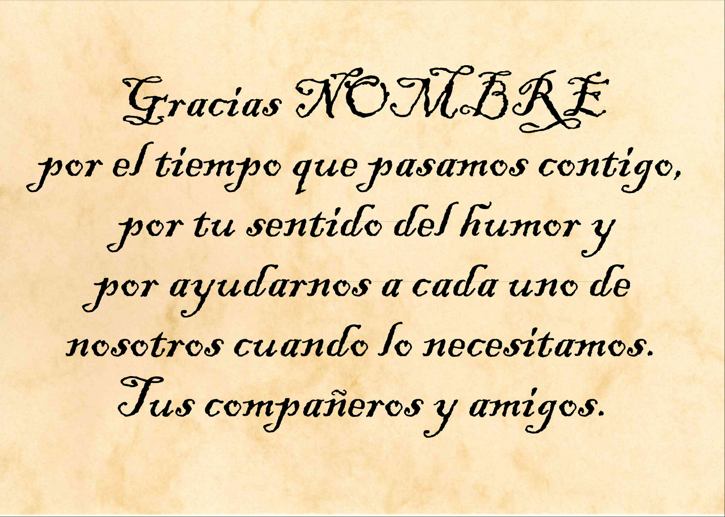 Felicitación Jubilación Nº8