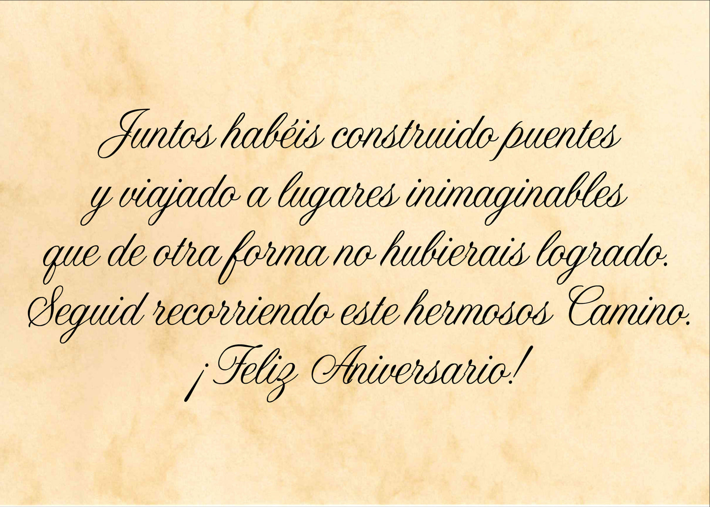 Felicitación Aniversario Boda Nº4