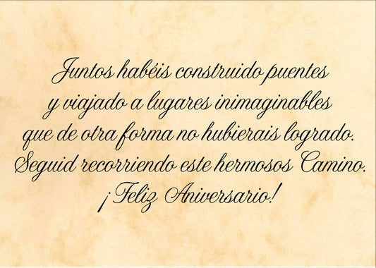 Felicitación Aniversario Boda Nº4