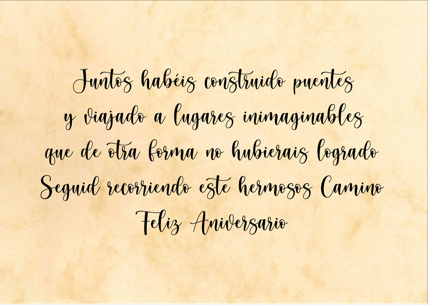 Felicitación Aniversario Boda Nº4