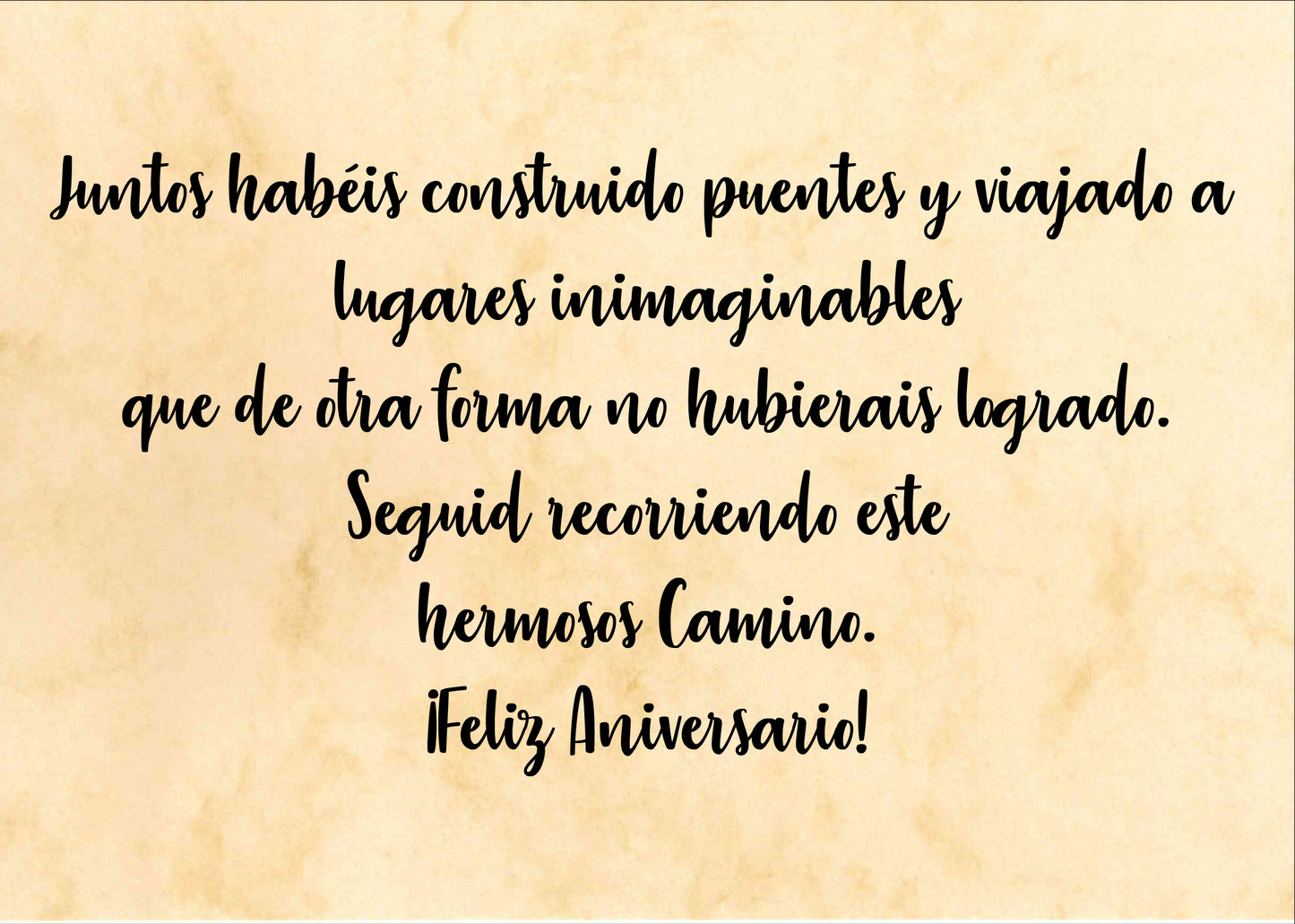 Felicitación Aniversario Boda Nº4