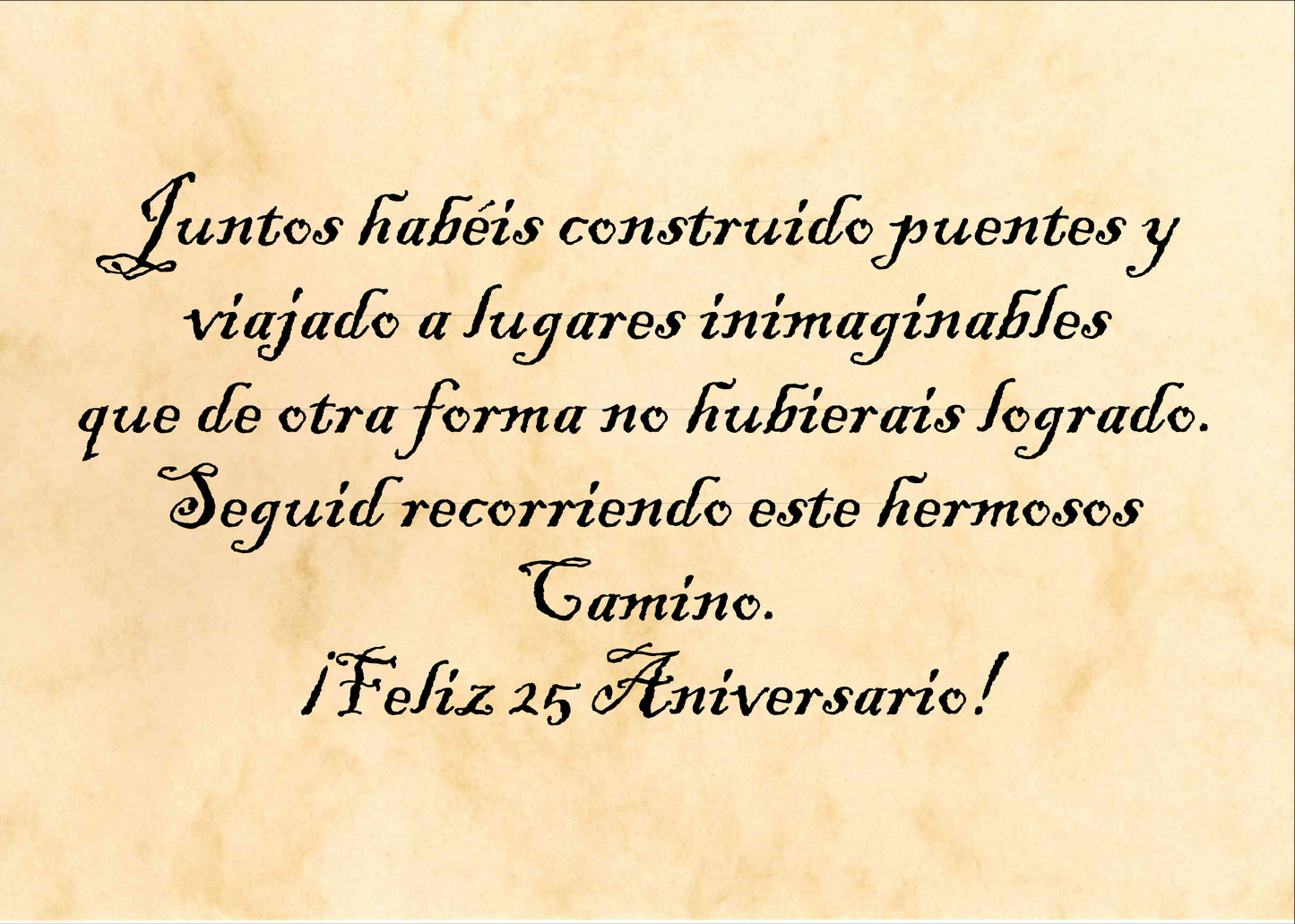 Felicitación Aniversario Boda Nº4
