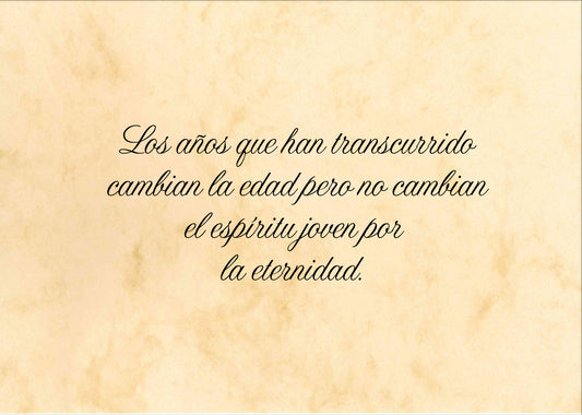 Felicitación Cumpleaños Nº6