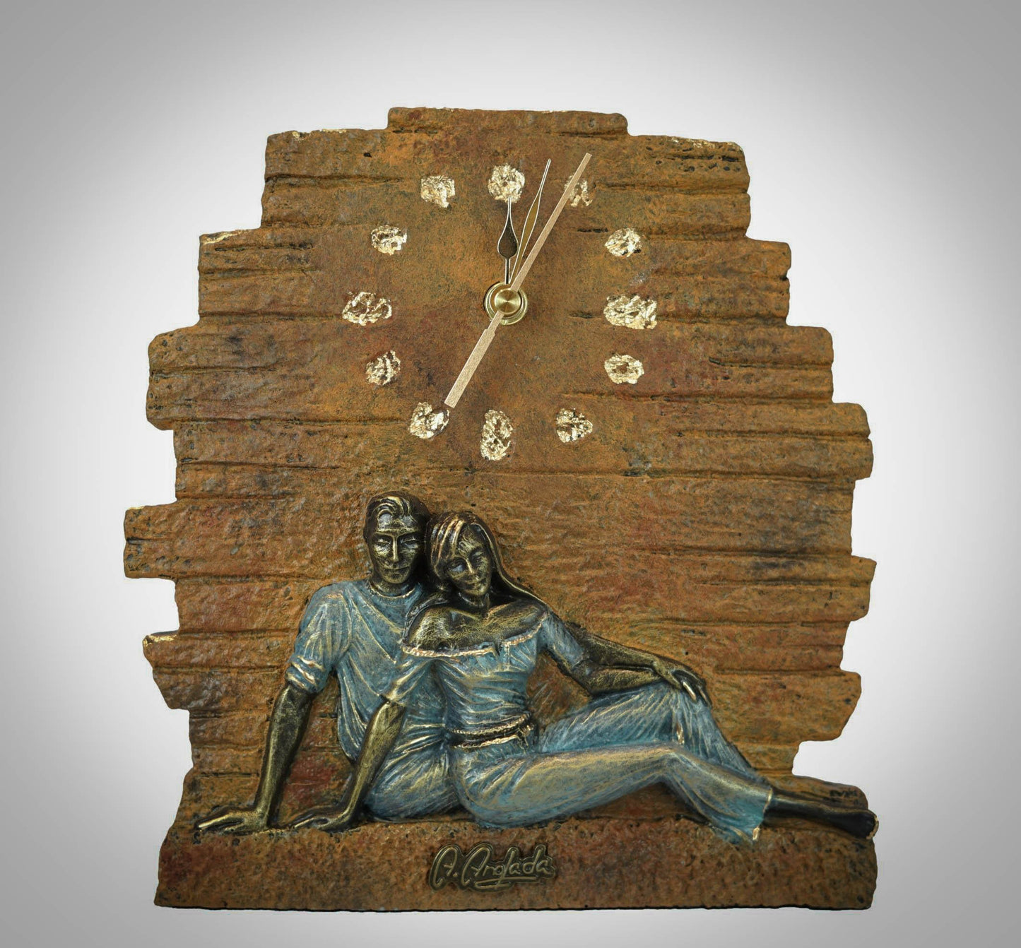 Reloj de mesa PAREJA TUMBADA