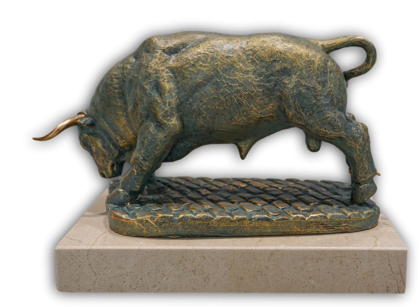 TORO AMERICANO ACABADO BRONCE VERDE