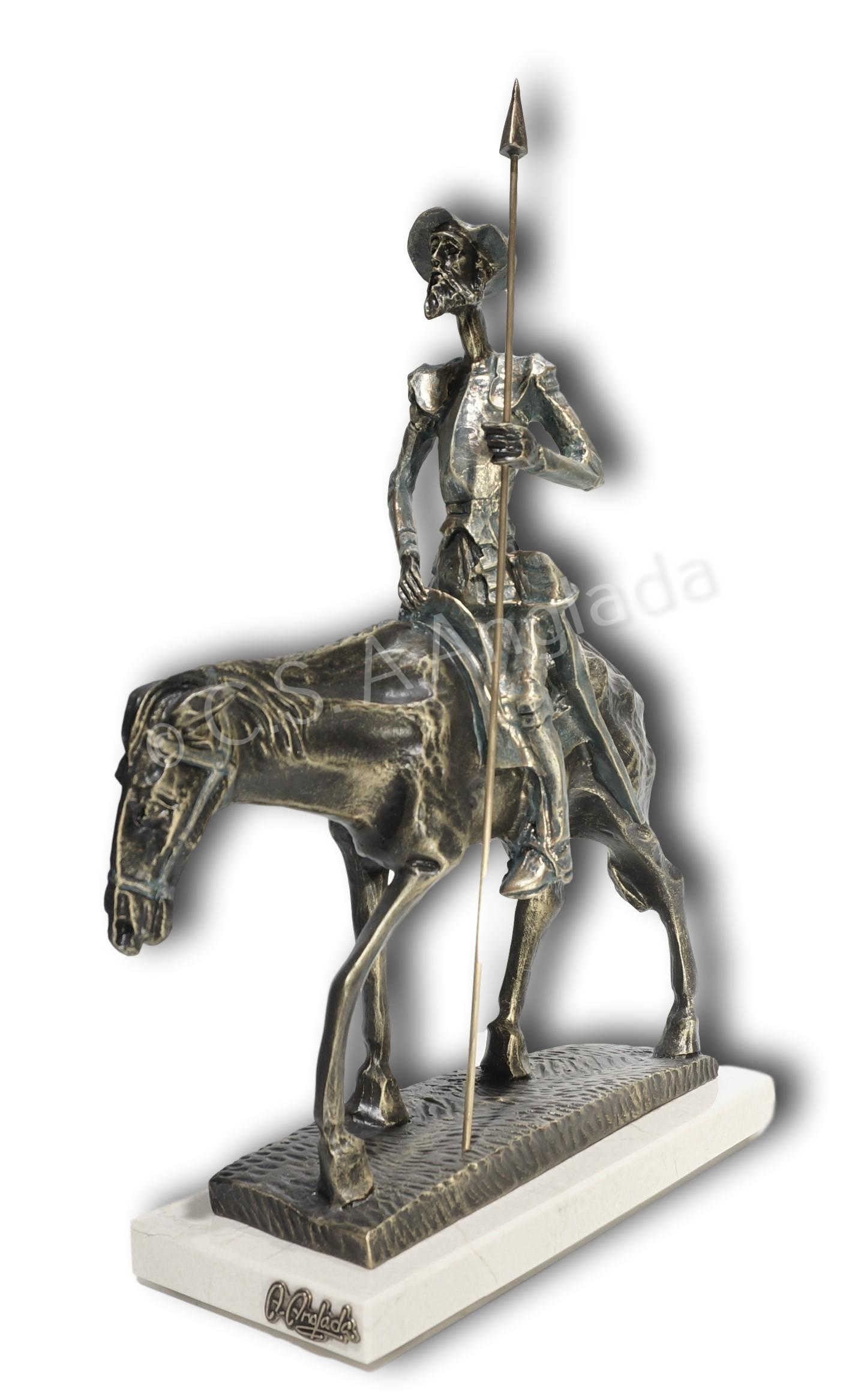 DON QUIJOTE A CABALLO