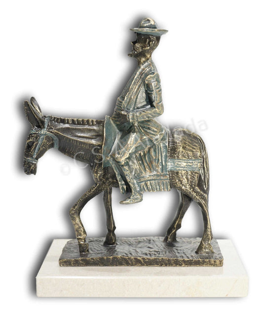 SANCHO PANZA EN BURRO