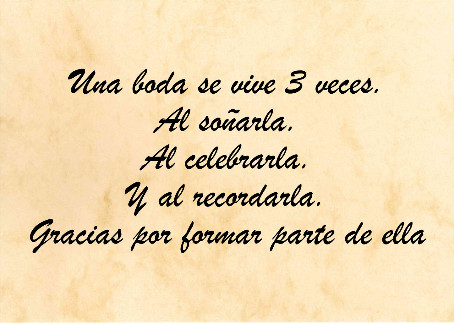 Felicitación Boda de oro Nº2