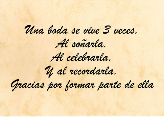 Felicitación Boda de oro Nº2