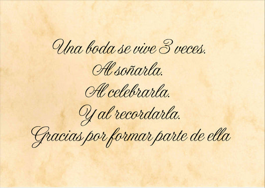 Felicitación Boda de oro Nº2
