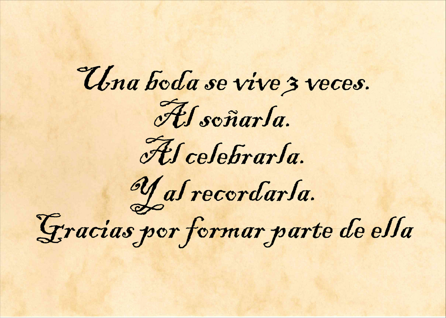 Felicitación Boda de oro Nº2