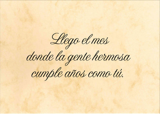 Felicitación Cumpleaños Nº2