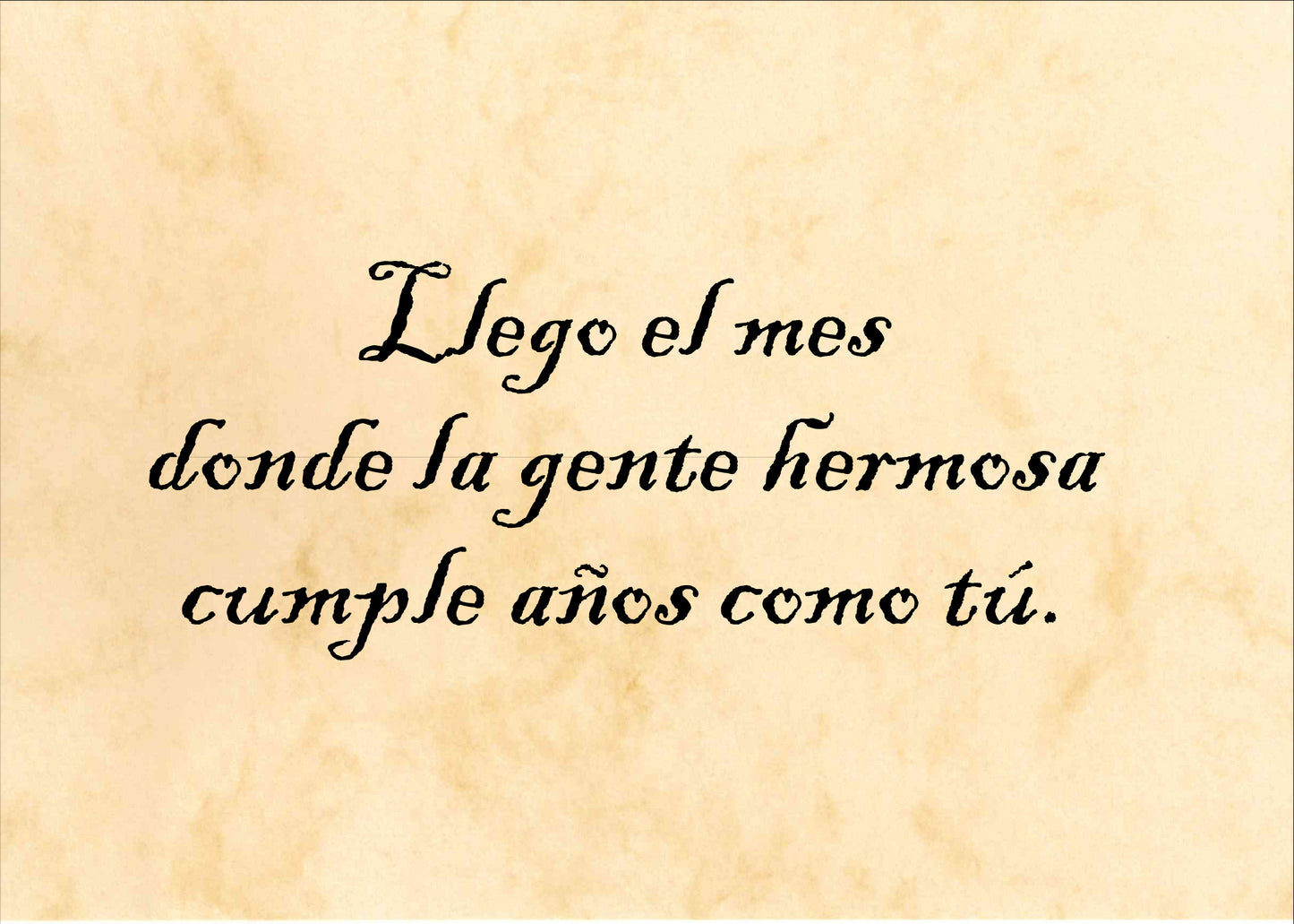 Felicitación Cumpleaños Nº2