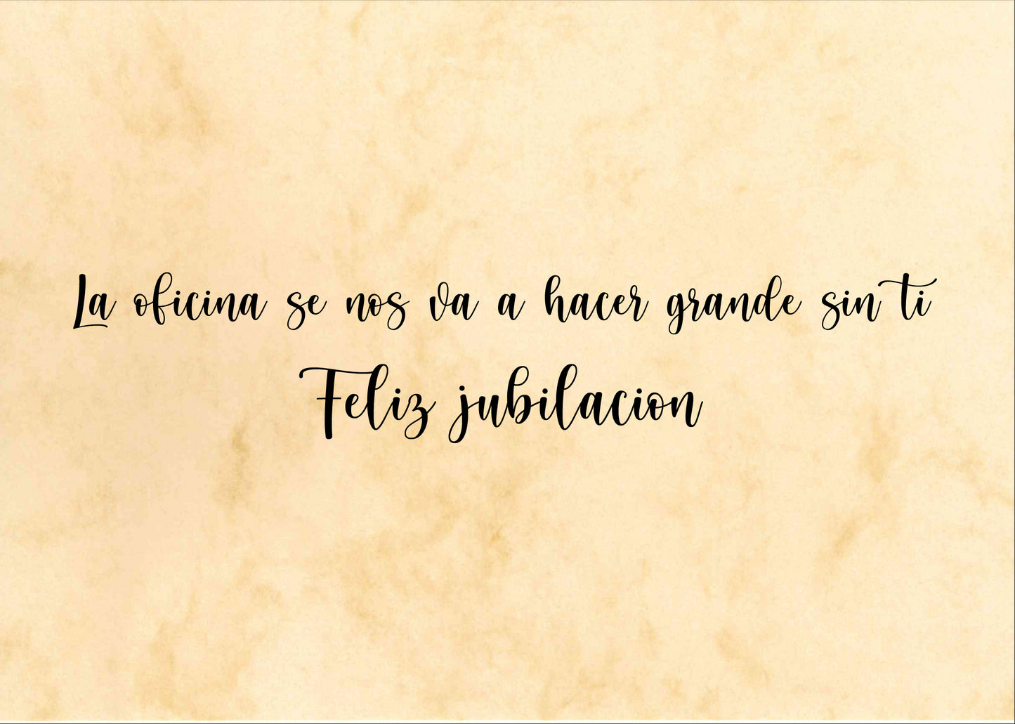 Felicitación Jubilación Nº3