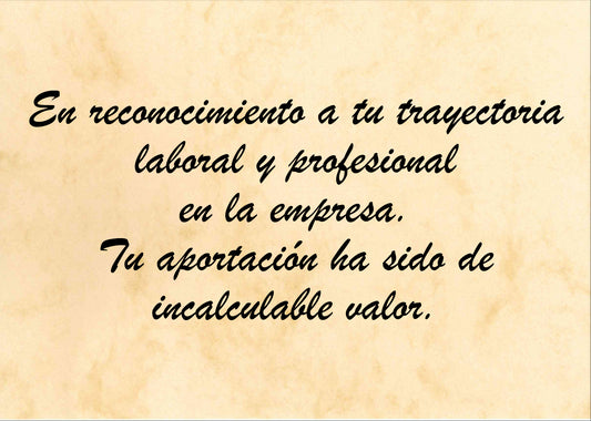 Felicitación Jubilación Nº4