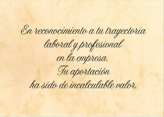 Felicitación Jubilación Nº4