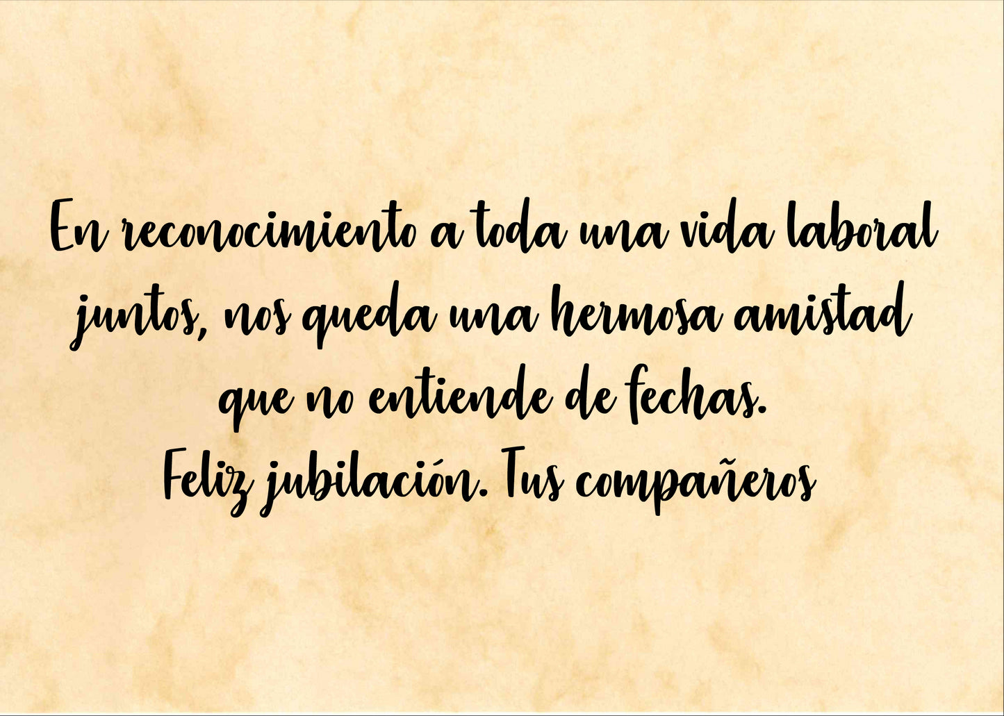 Felicitación Jubilación Nº5