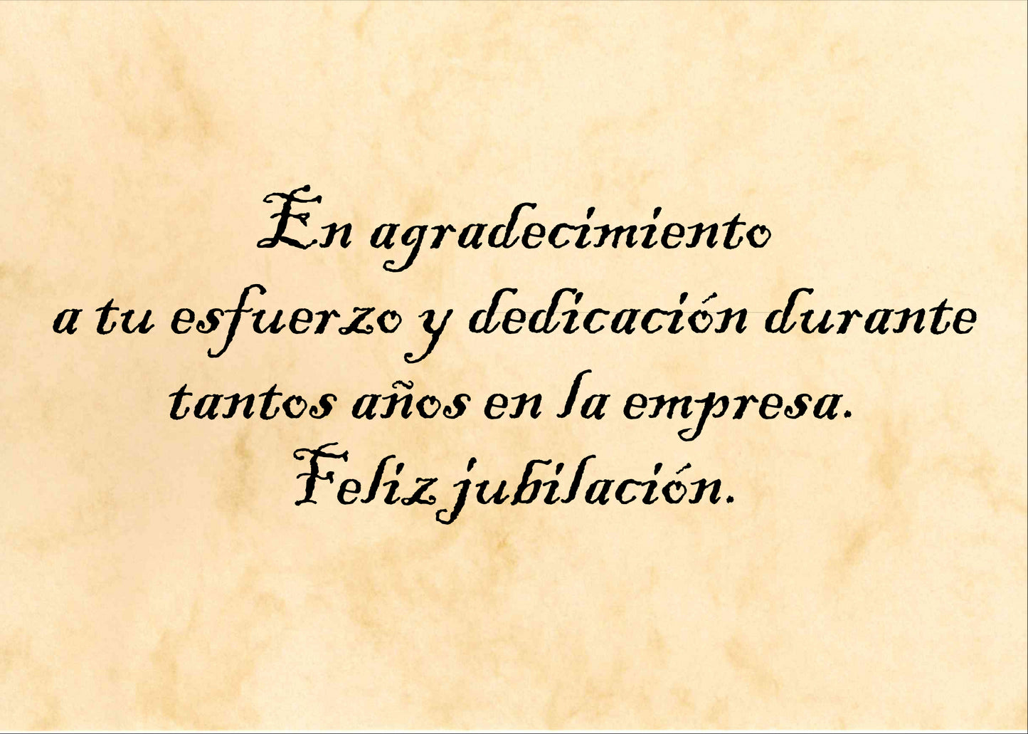 Felicitación Jubilación Nº6