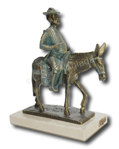 SANCHO PANZA EN BURRO