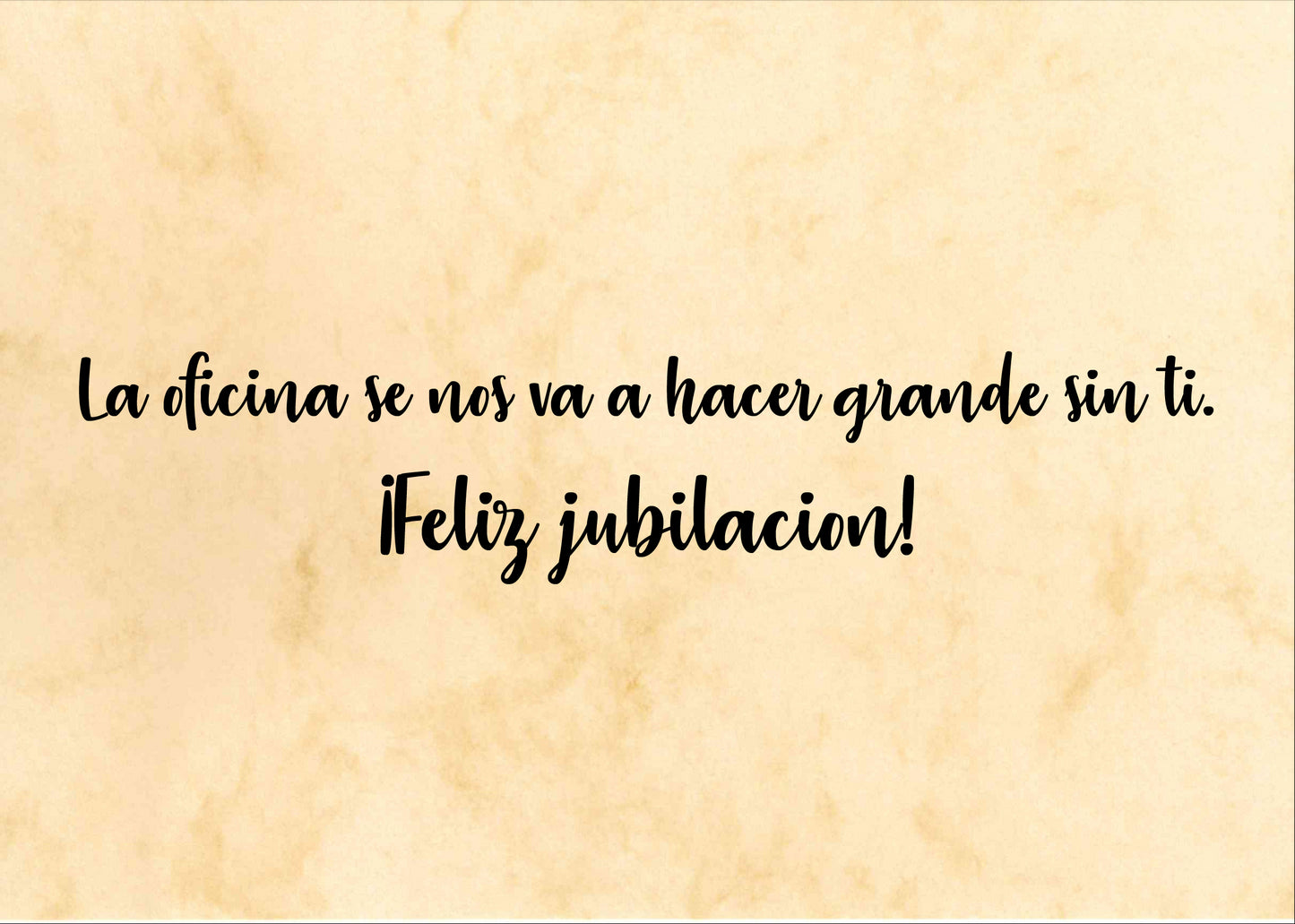 Felicitación Jubilación Nº3