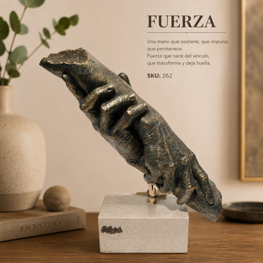 FUERZA (BASE MÁRMOL)