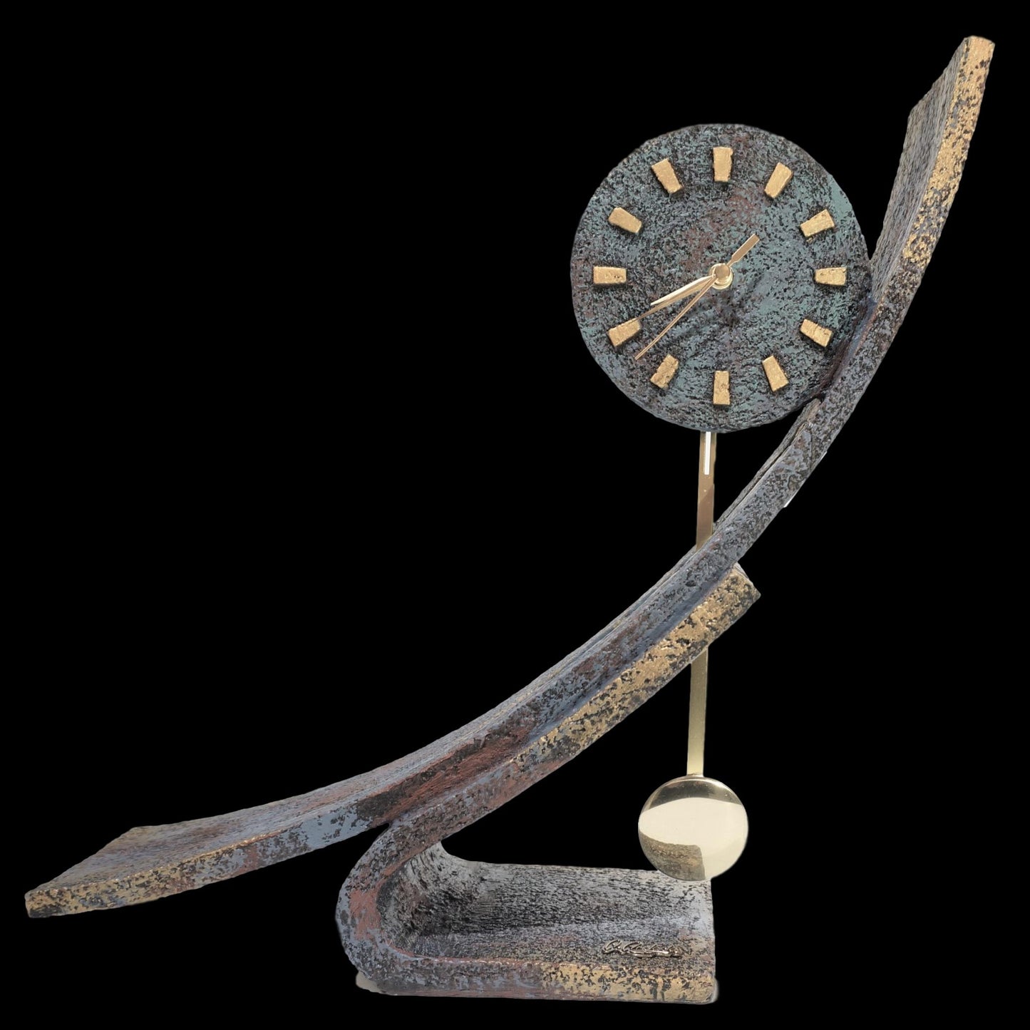 Slope clock