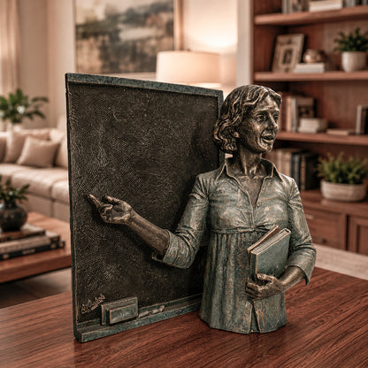 Lehrer mit Tafel 2